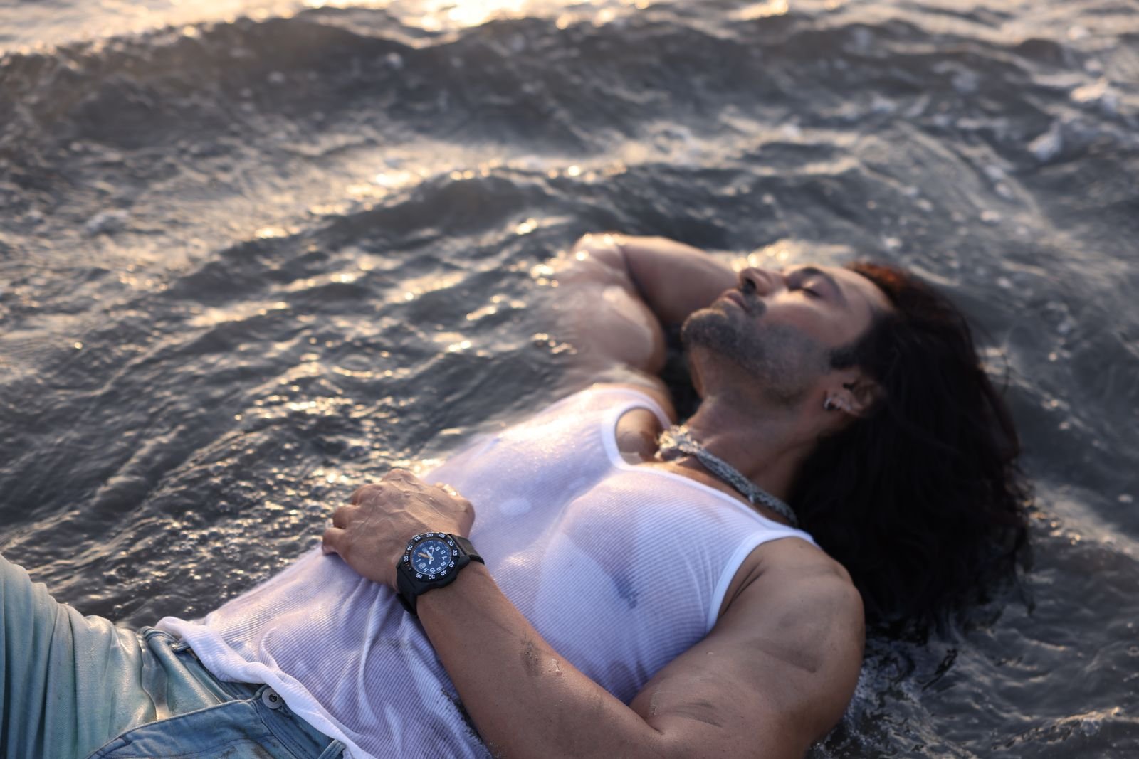 Muhammad Wasif, training photograph