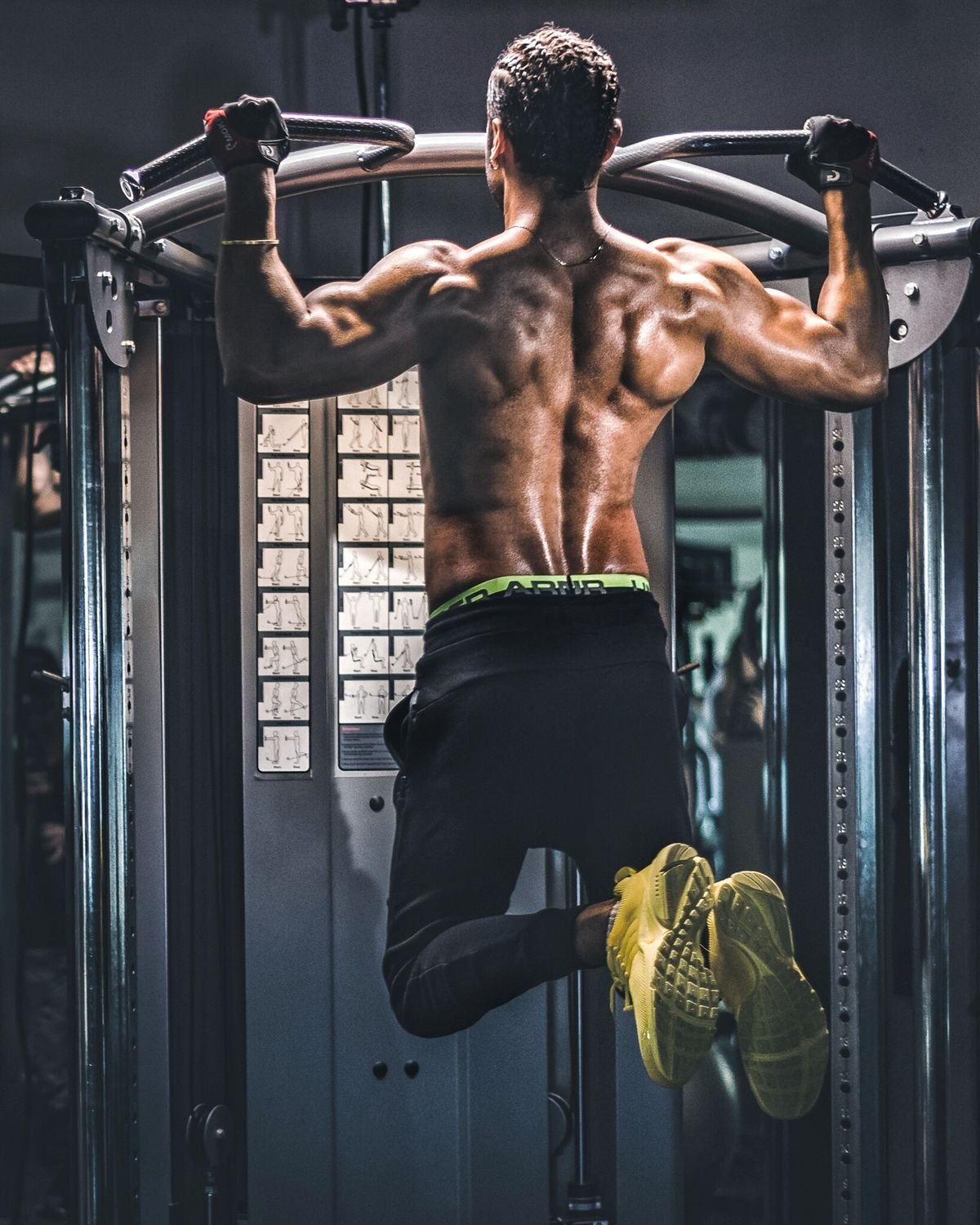 Muhammad Wasif, training photograph