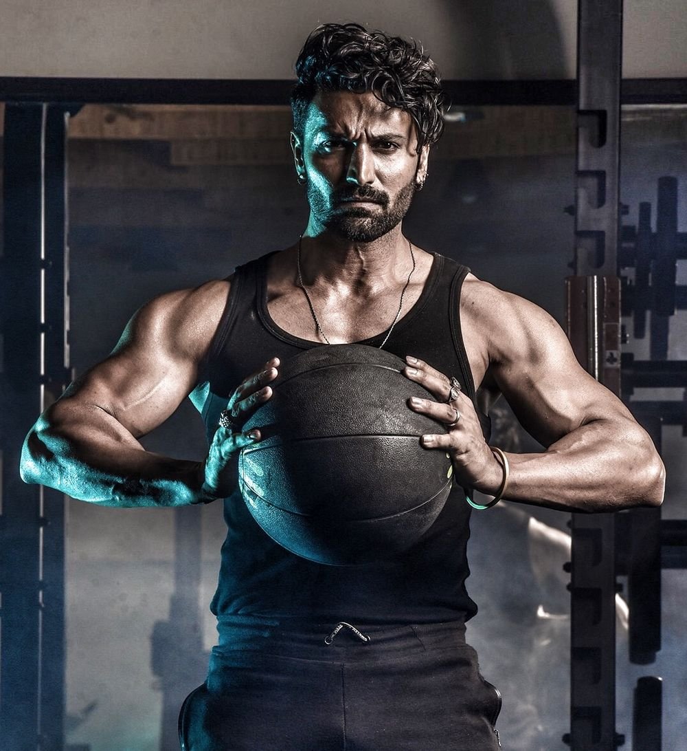 Muhammad Wasif, training photograph