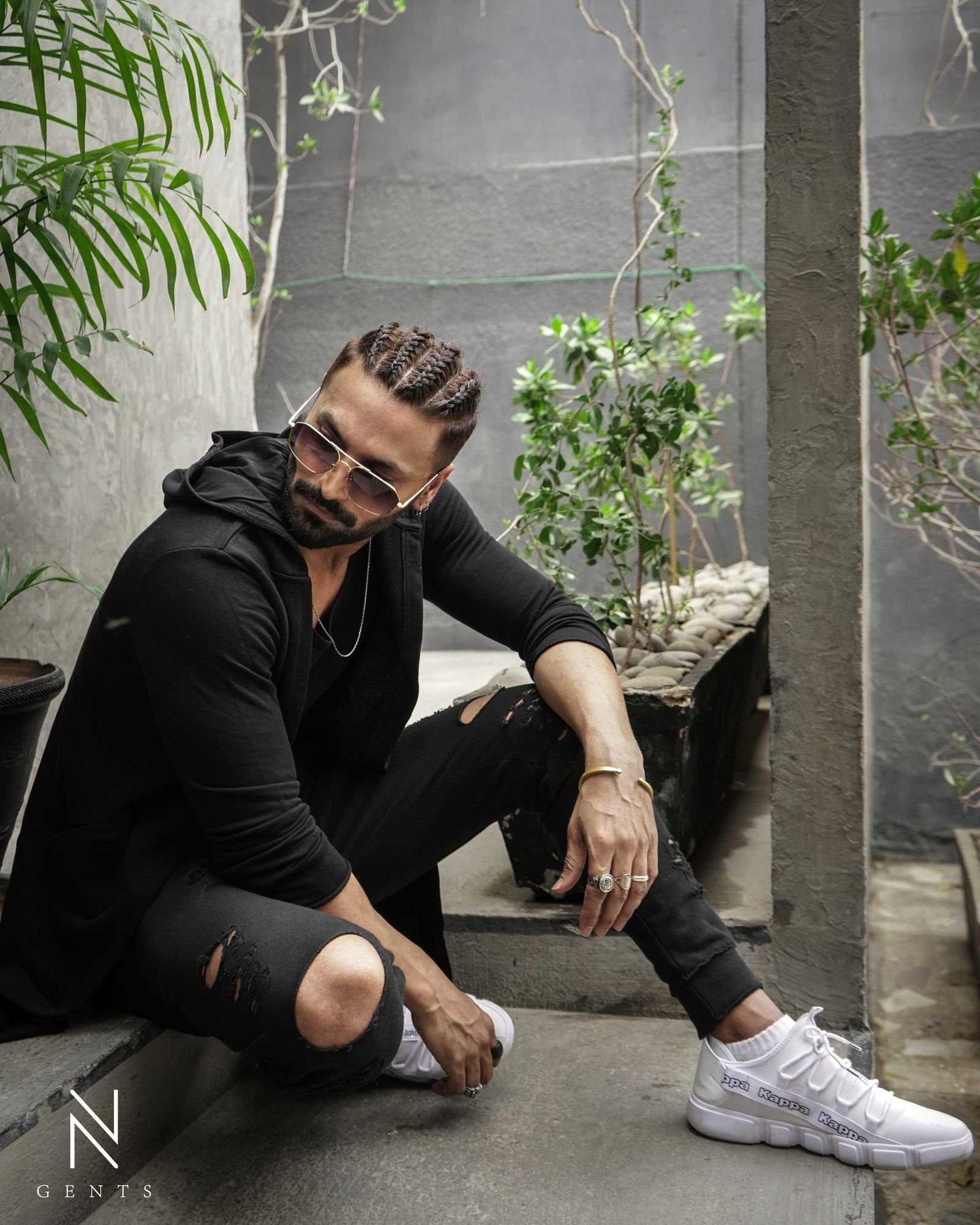 Muhammad Wasif, fashion shoot