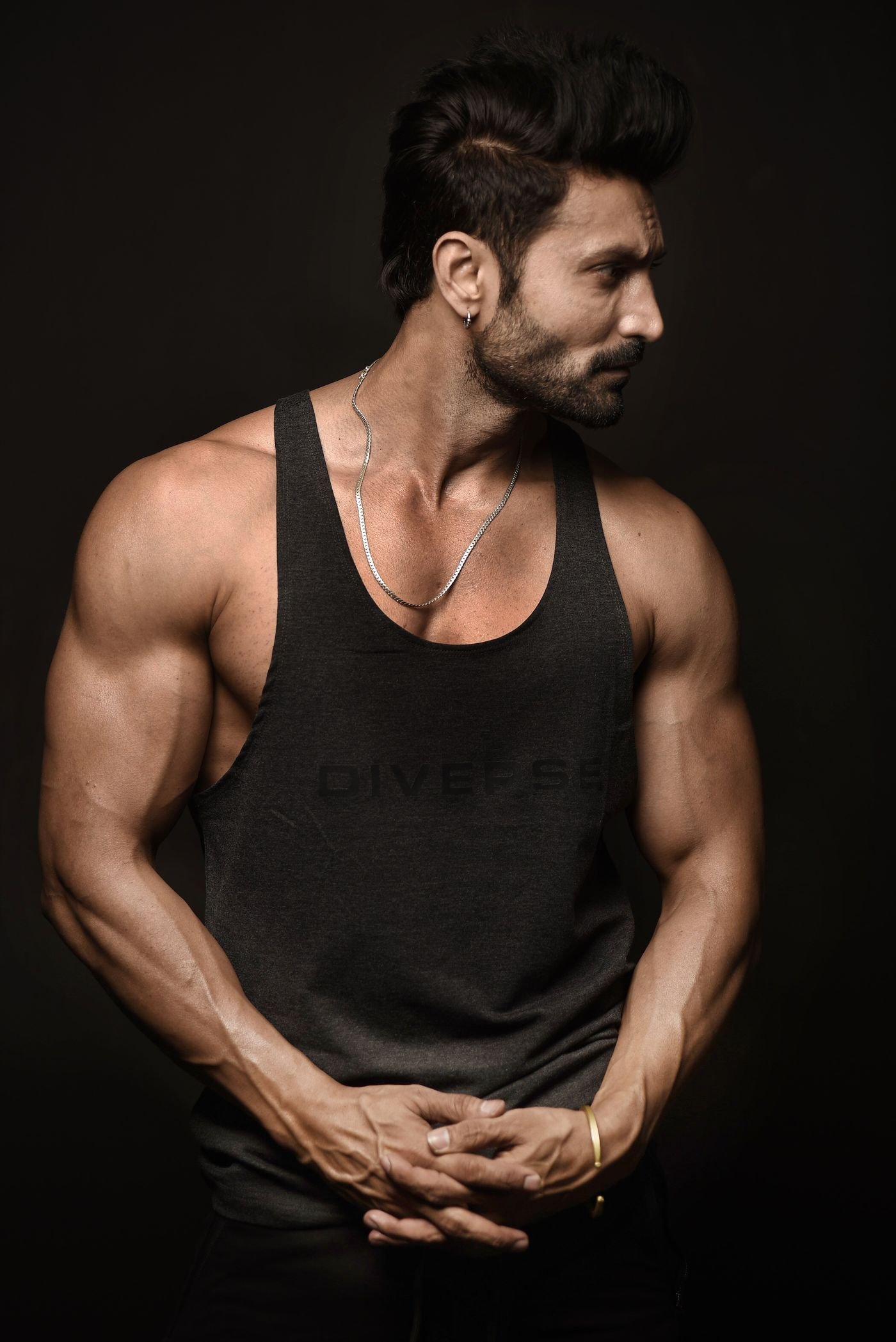 Muhammad Wasif, studio shoot